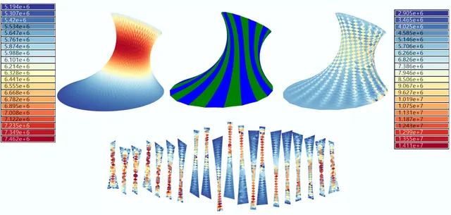 Tensile structures computational framework publication