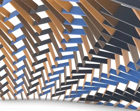 Adaptive reciprocally framed tessellation publication